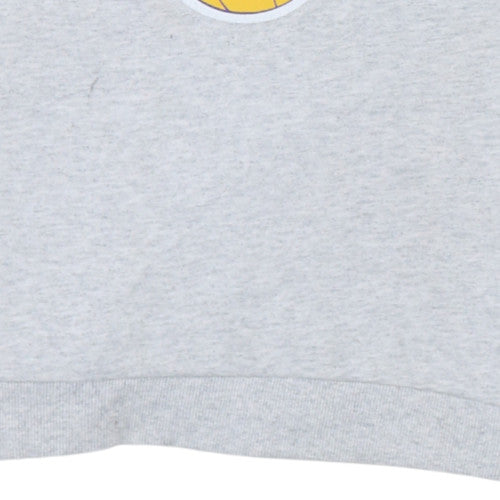 NBA Los Angeles Lakers Grey Regular Fit Teens Sweatshirt