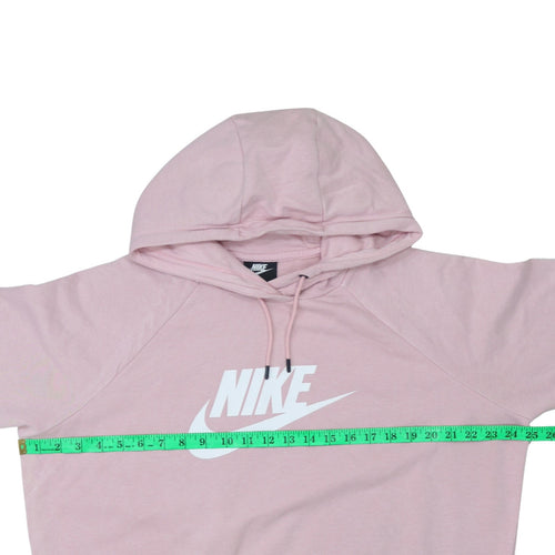 Nike Women's Pink Pullover Hoodie XL Cotton Casual Sweatshirt