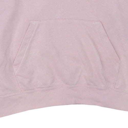 Nike Women's Pink Pullover Hoodie XL Cotton Casual Sweatshirt