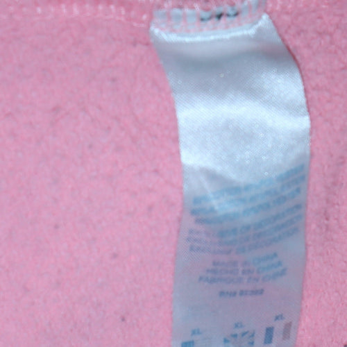 Champion Womens Pink Full Zip Hoodie XL Classic Fit Casual