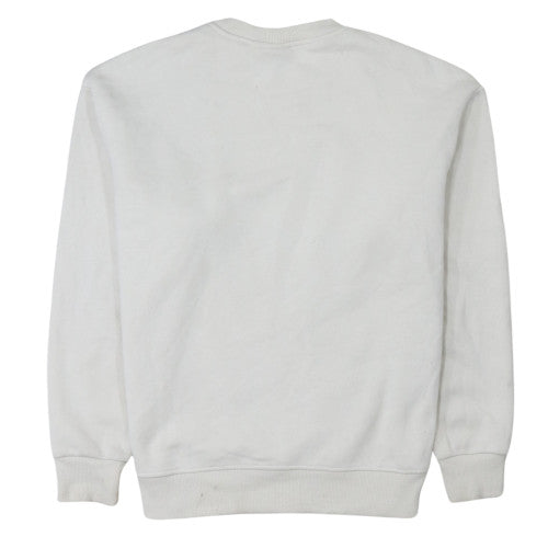 Primark Men’s White NFL Jets Graphic Pullover Sweatshirt 2XS