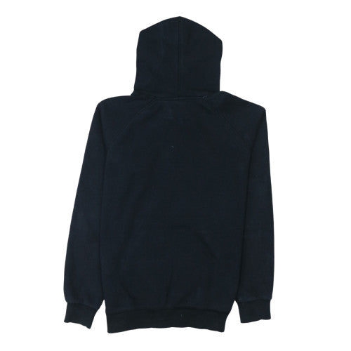 Adidas Mens Black Pullover Hoodie Medium Sports Fleece Sweatshirt
