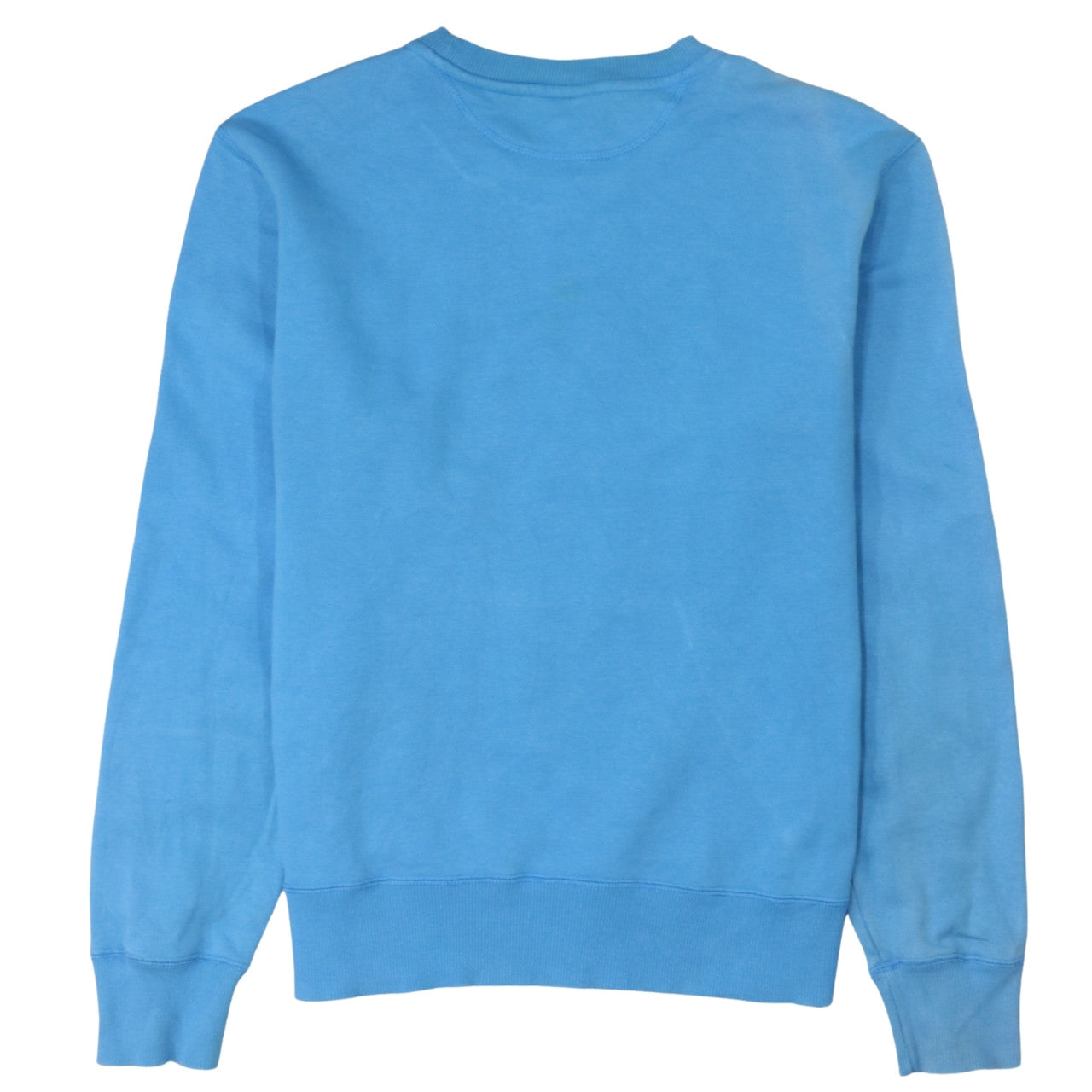 Puma Men's Blue Crew Neck Logo Pullover Sweatshirt M