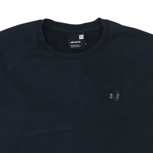 Under Armour Men's Black M Crew Neck Pullover Sweatshirt