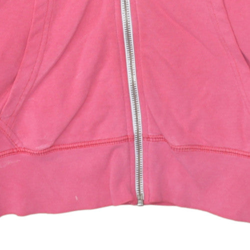 Nike Men's Pink Full Zip Hoodie Sweatshirt M Sportswear