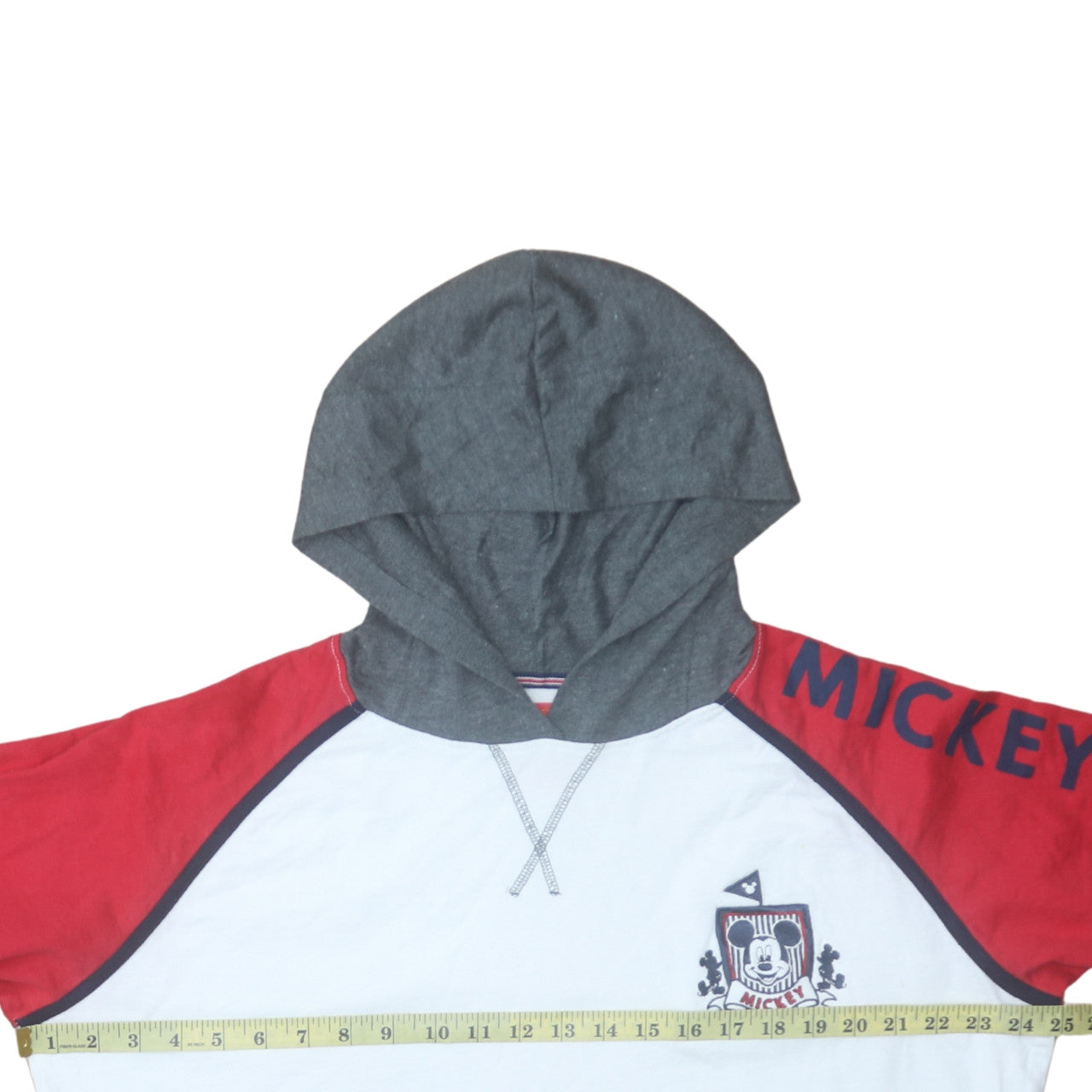 Love to Lounge Women's Mickey Mouse White Red Hoodie Size M