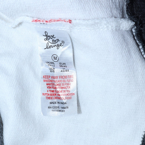 Love to Lounge Women's Mickey Mouse White Red Hoodie Size M