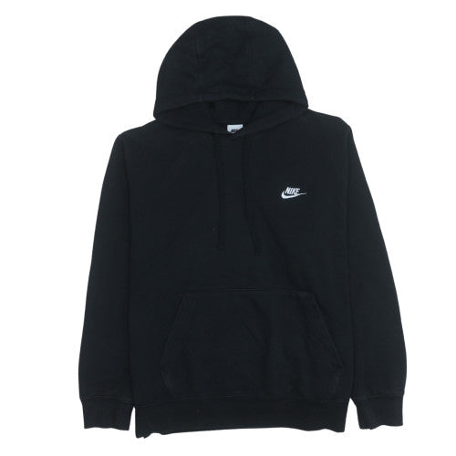Nike Men's Black Pullover Fleece Hoodie L Regular Fit