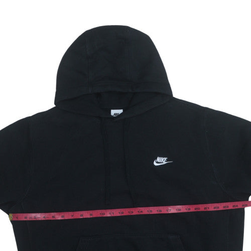 Nike Men's Black Pullover Fleece Hoodie L Regular Fit