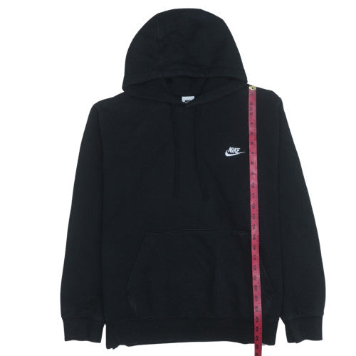 Nike Men's Black Pullover Fleece Hoodie L Regular Fit