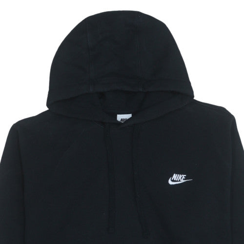 Nike Men's Black Pullover Fleece Hoodie L Regular Fit