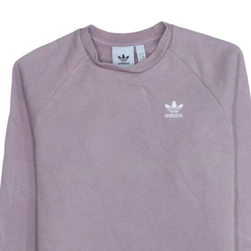 Adidas Women’s Purple Crew Neck Pullover Sweatshirt XS