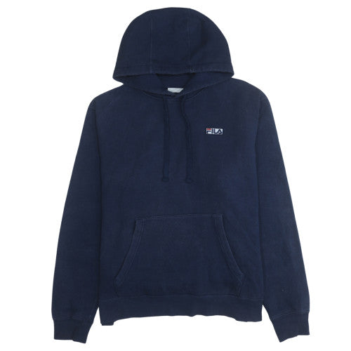 FILA Men's Blue XL Pullover Hoodie Fleece Regular Fit