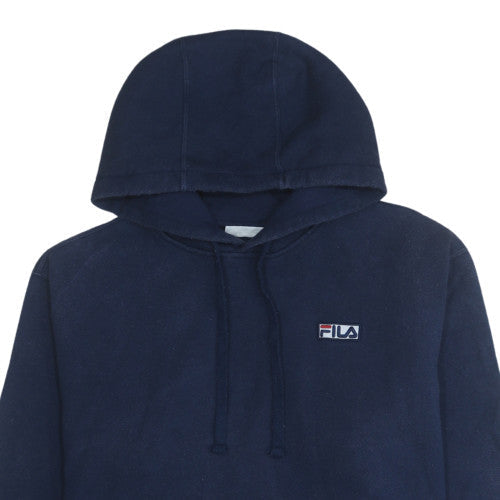 FILA Men's Blue XL Pullover Hoodie Fleece Regular Fit