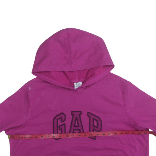 GAP Womens Pink Pullover Hoodie XXL Cotton Blend Casual Sweatshirt