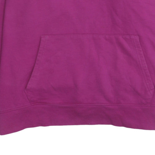 GAP Womens Pink Pullover Hoodie XXL Cotton Blend Casual Sweatshirt