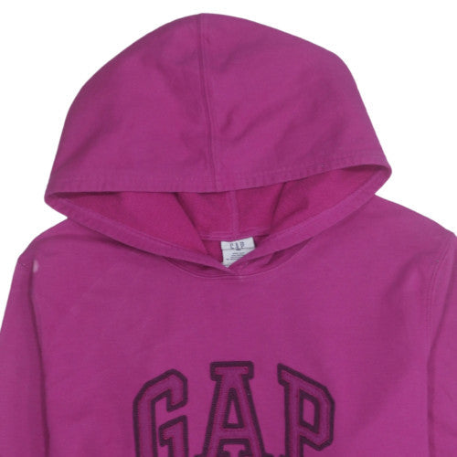 GAP Womens Pink Pullover Hoodie XXL Cotton Blend Casual Sweatshirt