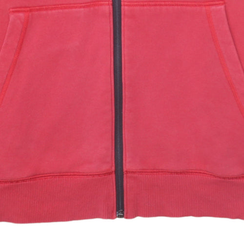 Under Armour Men's Red Full Zip ColdGear Hoodie Size M Fitted