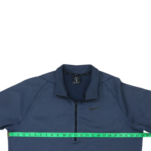 Nike Men's Blue Dri-Fit 1/2 Zip Pullover Sweatshirt Size L