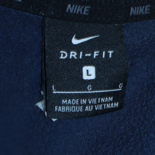 Nike Men's Blue Dri-Fit 1/2 Zip Pullover Sweatshirt Size L