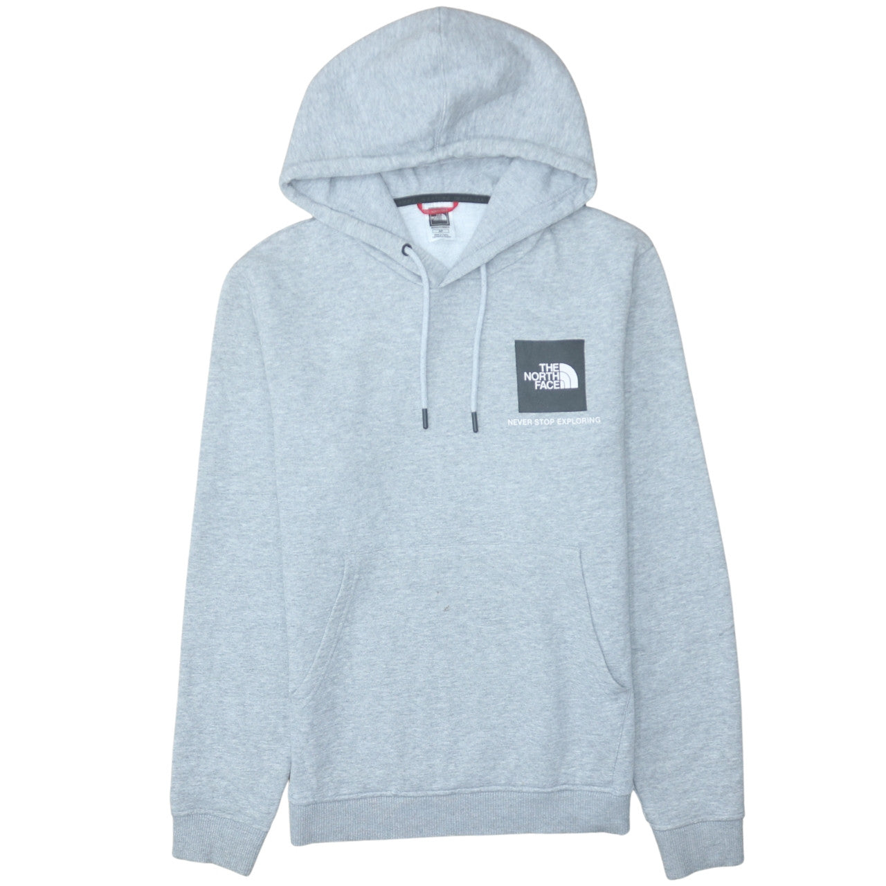 The North Face Men's Grey Pullover Hoodie Size S Logo Outdoor