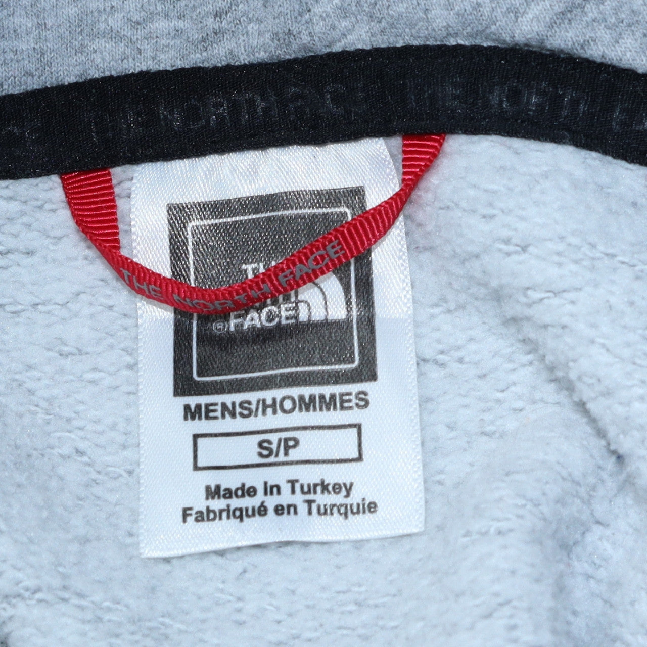 The North Face Men's Grey Pullover Hoodie Size S Logo Outdoor