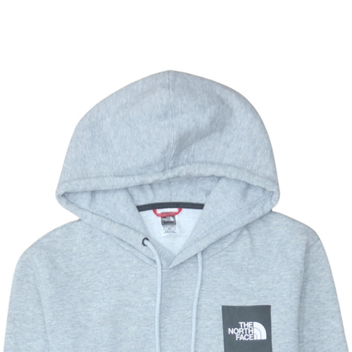The North Face Men's Grey Pullover Hoodie Size S Logo Outdoor