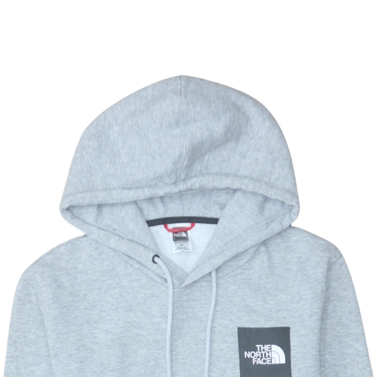 The North Face Men's Grey Pullover Hoodie Size S Logo Outdoor