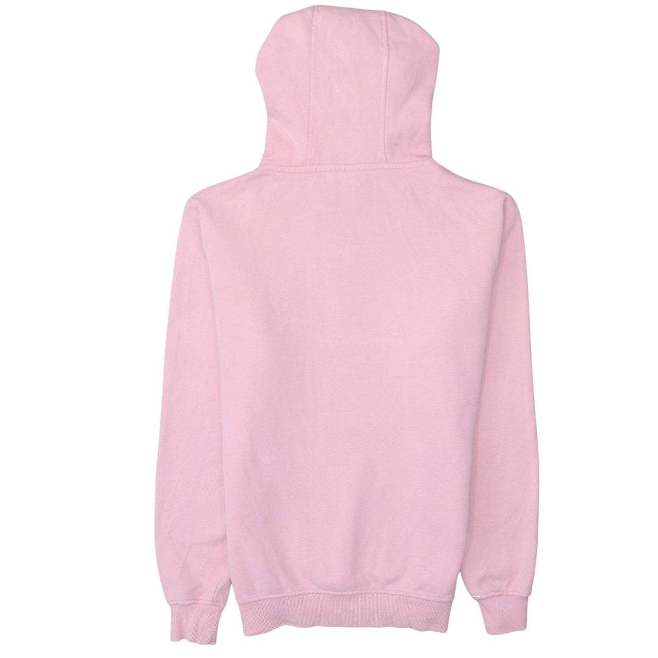 Ellesse Womens Pink Hoodie UK 12 Pullover Cotton Blend Logo Sportwear