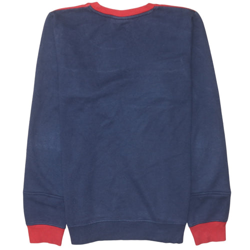 FILA Boys Multicoloured 176cm Pullover Sweatshirt Colourblock Logo