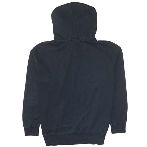 Nike Men's Black Pullover Hoodie Small Logo Fleece Sweatshirt
