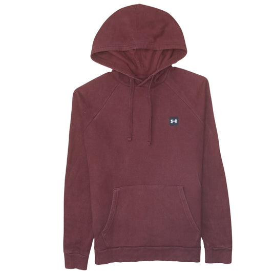 Under Armour Men’s Brown Pullover Hoodie M Relaxed Fit Fleece