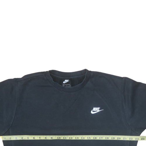 Nike Men's Black Small Pullover Crew Neck Sweatshirt