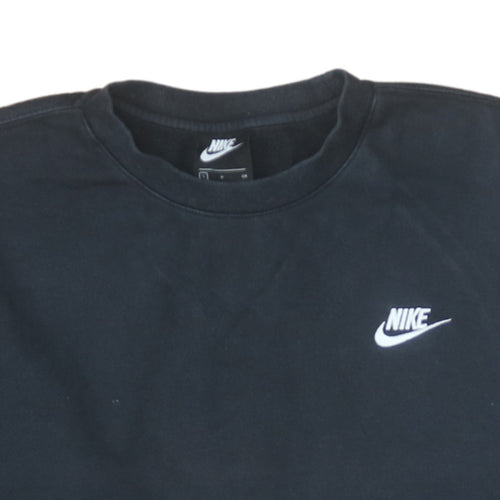 Nike Men's Black Small Pullover Crew Neck Sweatshirt