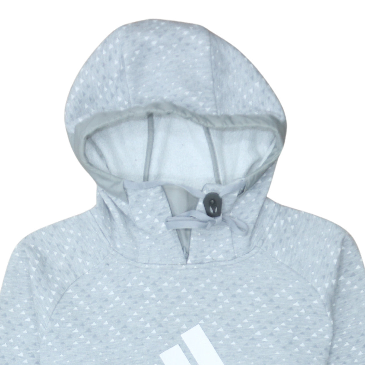 Adidas Men's Grey Pullover Hoodie Size M Sportswear Jumper