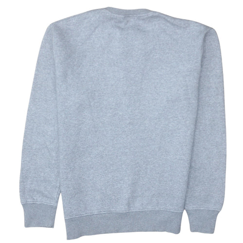 Emporio Armani EA7 Men's Grey Small Crew Neck Sweatshirt Cotton Blend