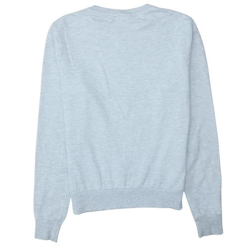 Disney Women Grey XS Mickey Mouse Pullover Sweatshirt