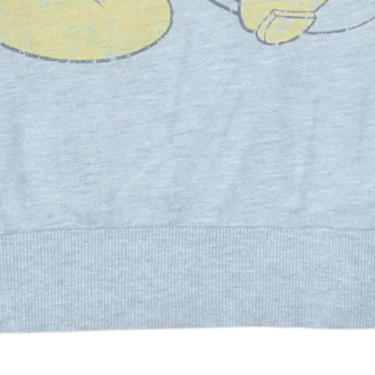 Disney Women Grey XS Mickey Mouse Pullover Sweatshirt