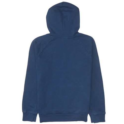 Under Armour Boys Blue Pullover Hoodie 13-14 Years Cotton Blend Fleece