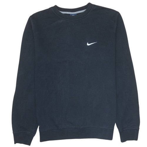 Nike Men's Black Crew Neck Pullover Sweatshirt L Sports Fleece
