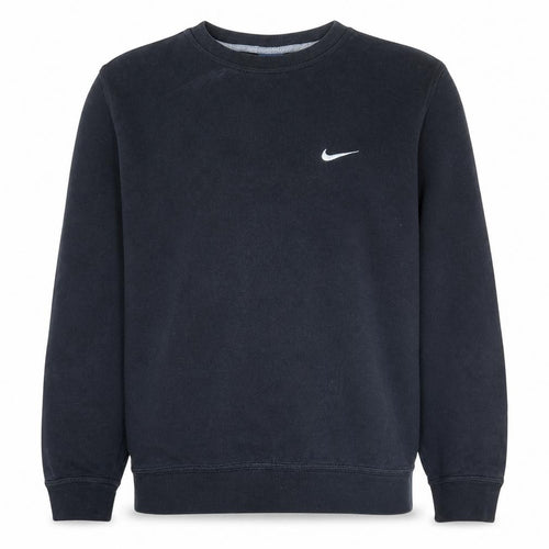 Nike Men's Black Crew Neck Pullover Sweatshirt L Sports Fleece