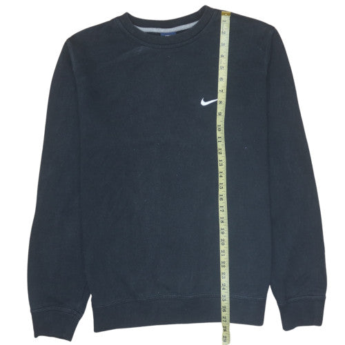 Nike Men's Black Crew Neck Pullover Sweatshirt L Sports Fleece