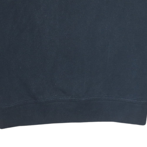 Nike Men's Black Crew Neck Pullover Sweatshirt L Sports Fleece