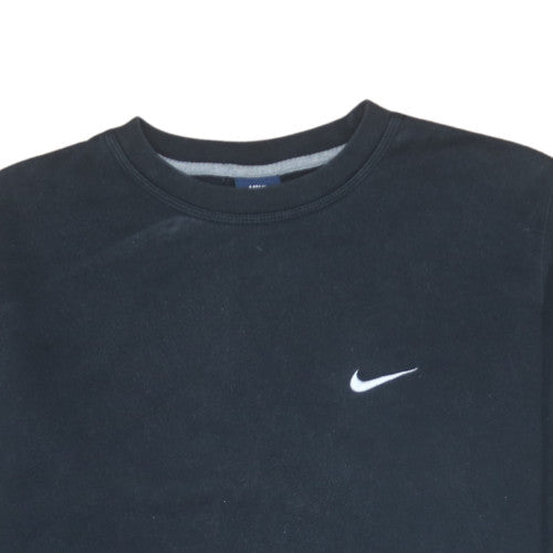 Nike Men's Black Crew Neck Pullover Sweatshirt L Sports Fleece