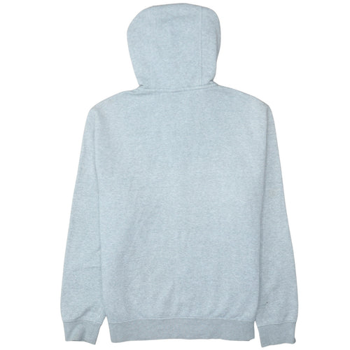 Nike Men Grey Full Zip Hoodie M Regular Fit