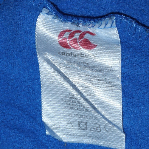 Canterbury Men's Blue Hoodie Pullover M Cotton Graphic Print