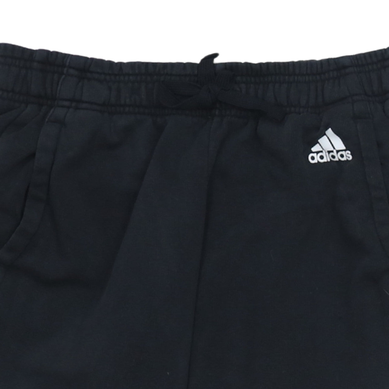Adidas Women's Black Jogger Trousers S Side Stripe Elastic Waist