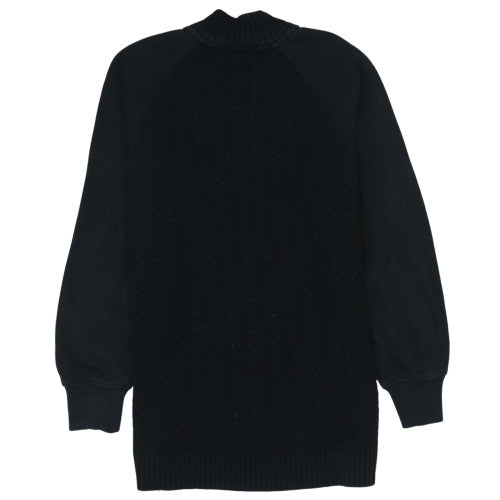 G-Star Raw Men's Black L Basic Full Zip Knit Jacket Size L