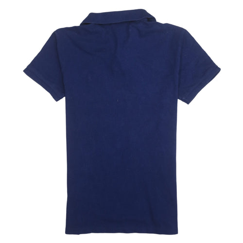 Ralph Lauren Men’s Blue Slim Fit Cotton Polo Shirt Size S