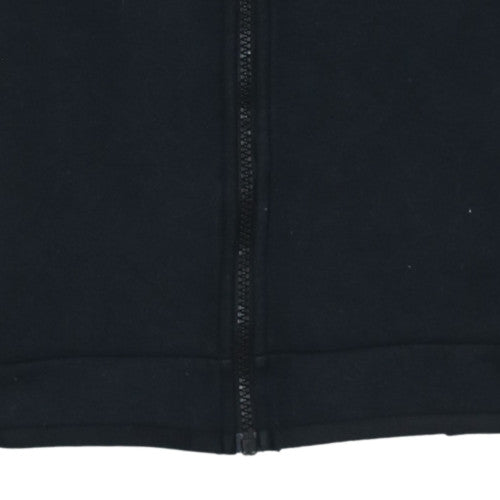 Nike Boys Black Full Zip Hoodie Size L 147-158cm Sports Fleece Sweatshirt